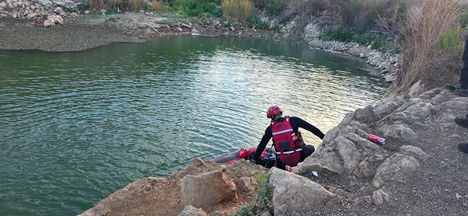 البحث عن فتى اختفت اثاره في مجمع للمياة في كسارة غعاتون بالجليل الغربي